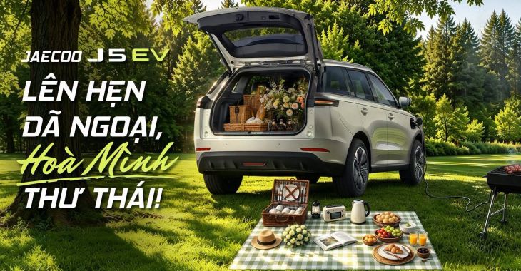 JAECOO J5 BEV: LÊN HẸN DÃ NGOẠI, HÒA MÌNH THƯ THÁI!