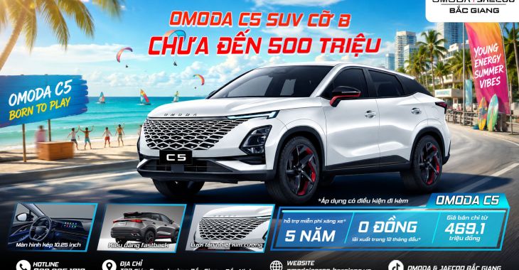 OMODA C5 SUV CỠ B MÀ GIÁ CHƯA ĐẾN 500 TRIỆU – TIN ĐƯỢC KHÔNG?