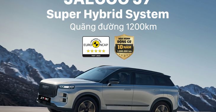 Jaecoo J7 PHEV: Khi công nghệ xanh đồng hành cùng bản lĩnh chinh phục.