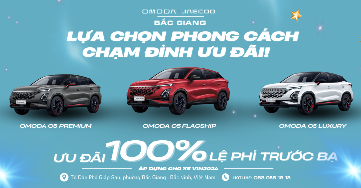  OMODA C5 – LỰA CHỌN PHONG CÁCH, CHẠM ĐỈNH ƯU ĐÃI! 
